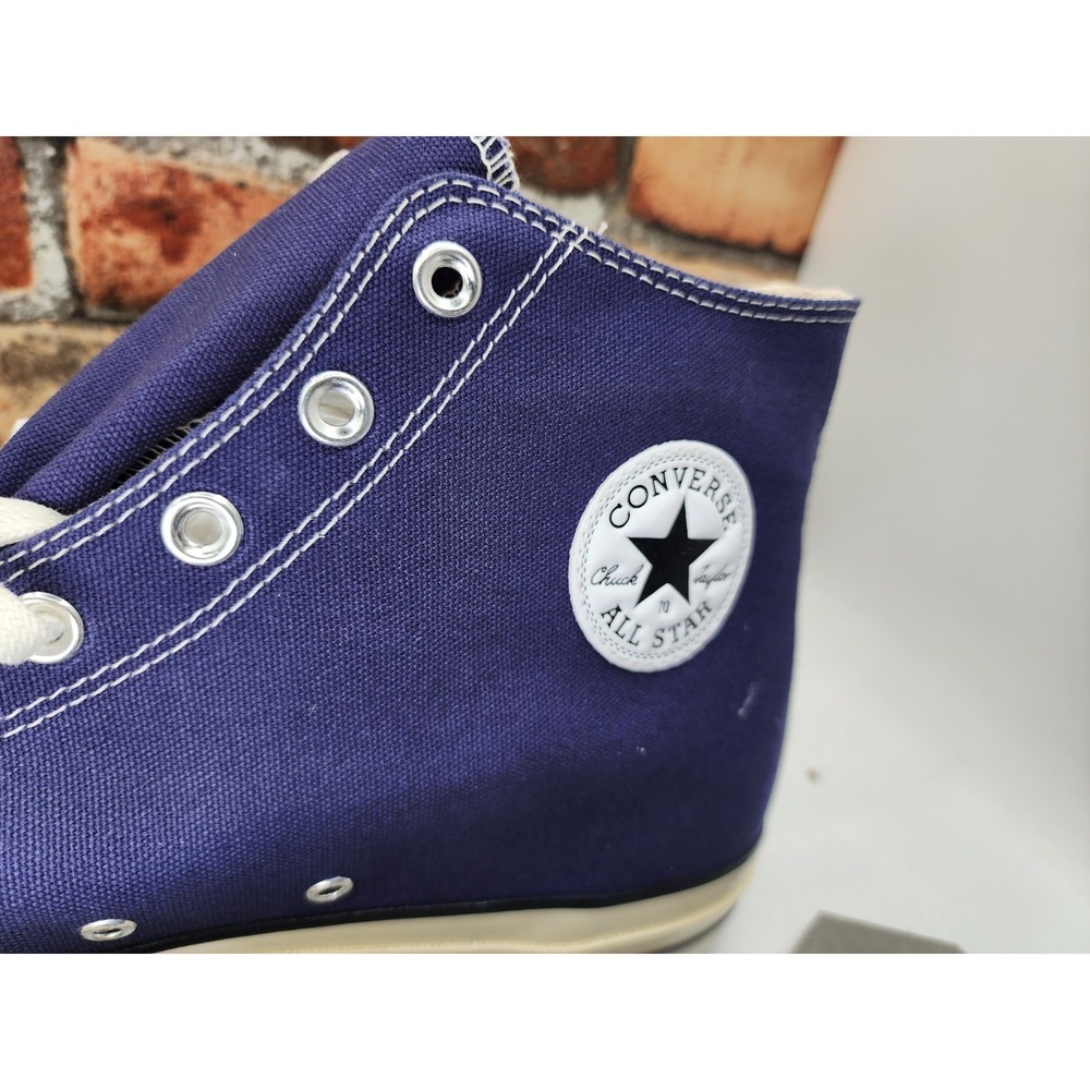 Converse Chuck‎ Taylor All Star 70 Vintage High Uncharted Waters Blue Men Sz 16 - Picture 4 of 10